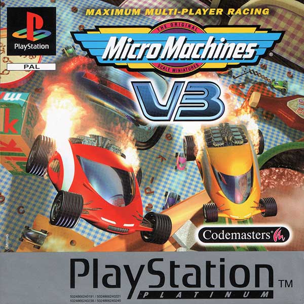 Micro Machines V3 - PSX Game