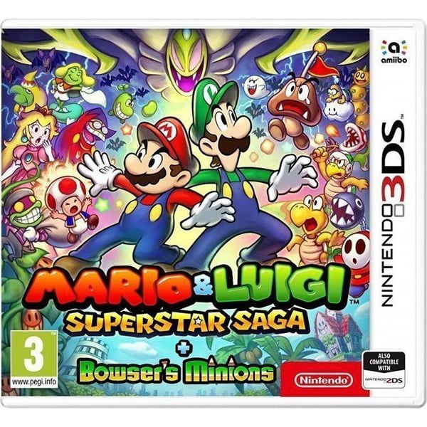 Mario & Luigi Superstar Saga + Bowser's Minions - Nintendo 3DS Game