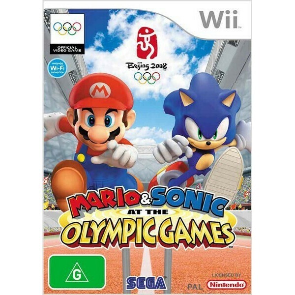 Mario & Sonic At The Winter Olympic Games - Wii Used Game
