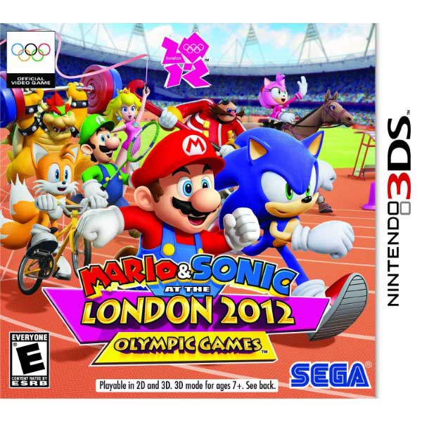 Mario & Sonic At The London 2012 Olympic Games - Nintendo 3DS Game