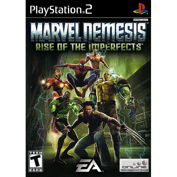 Marvel Nemesis Rise Of The Imperfects - PS2 Game Marvel Nemesis Rise Of The Imperfects - PS2 Game