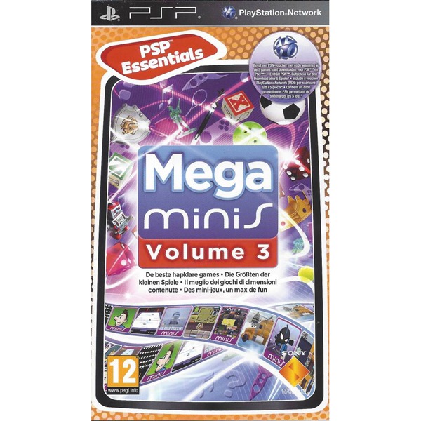 Mega Minis: Volume 3 (Χωρίς Κουτί) - PSP Used Game
