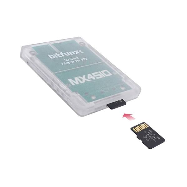 Memory Card Adapter MX4SIO SIO2SD Micro SD White