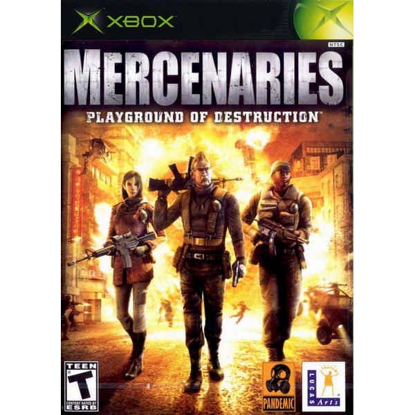 Mercenaries Playground Of Destruction - Xbox Game