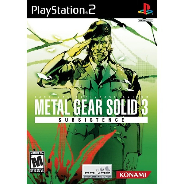 Metal Gear Solid 3: Subsistence - PS2 Used Game