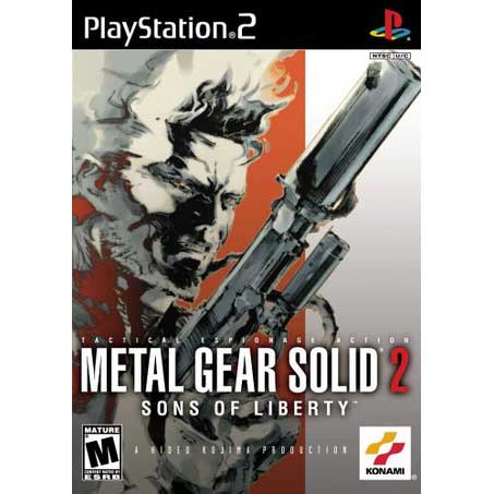 Metal Gear Solid 2 Sons Of Liberty - PS2 Game