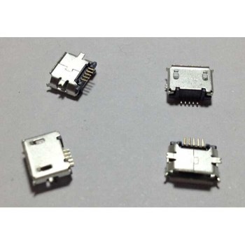 Micro USB Jack Socket SMD SMT 5 Pin Female Long Needle Θηλυκό Βύσμα