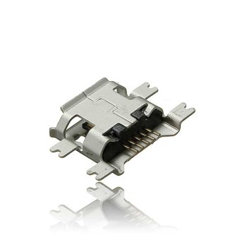 Micro USB Jack Socket SMD SMT 5 Pin Female Shen Plate Θηλυκό Βύσμα