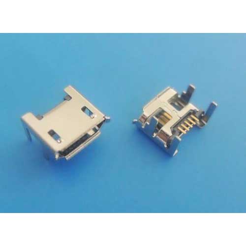 Micro USB Jack Socket SMD SMT 5 Pin Female 4 Legs Θηλυκό Βύσμα