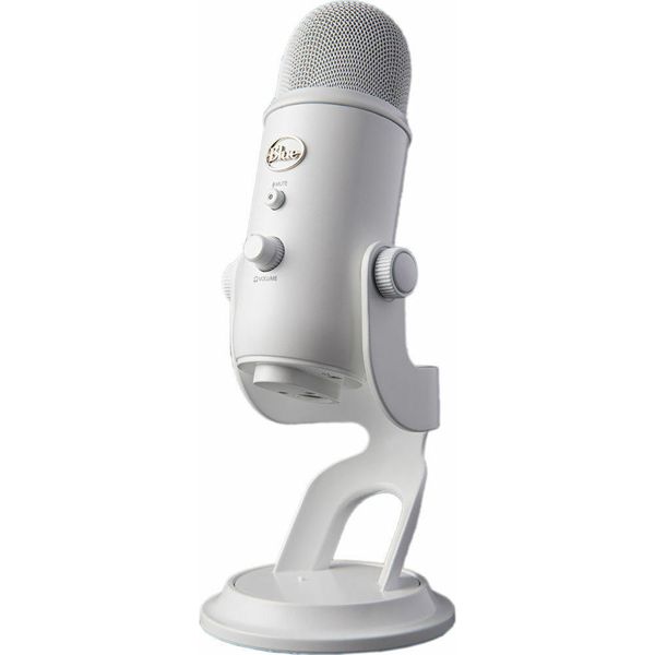 Microphone Blue Yeti Blackout White USB Μικρόφωνο