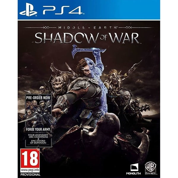 Middle Earth Shadow Of War - PS4 Game