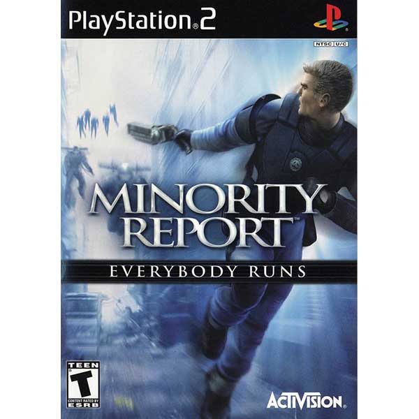 Minority Report Everybody Runs - PS2 Game Minority Report Everybody Runs - PS2 Game