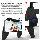Mobile Phone Game Controller Fire Trigger W10 For PUBG