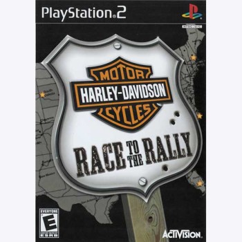 Harley Davidson Moto Cycles Race To The Rally - PS2 Used Game