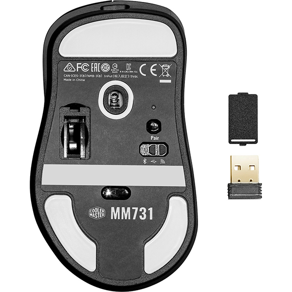 Mouse Coolmaster MM731 Hybrid Wireless Black Gaming Ποντίκι