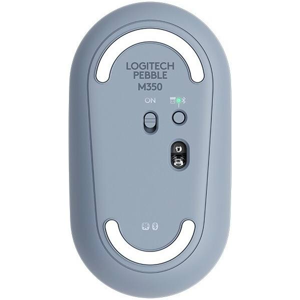 Mouse Logitech Pebble M350 Wireless Blue Grey Ποντίκι Mouse Logitech Pebble M350 Wireless Blue Grey Ποντίκι