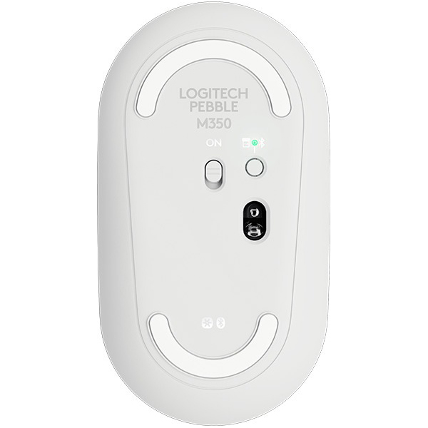 Mouse Logitech Pebble M350 Wireless White Ποντίκι