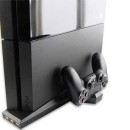 Multi Charging & Cooling Stand Βάση Black - PS4 Fat Console