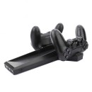 Multi Charging & Cooling Stand Βάση Black - PS4 Fat Console