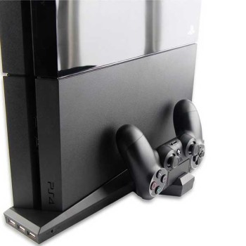 Multi Charging & Cooling Stand Βάση Black - PS4 Fat Console Multi Charging & Cooling Stand Βάση Black - PS4 Fat Console