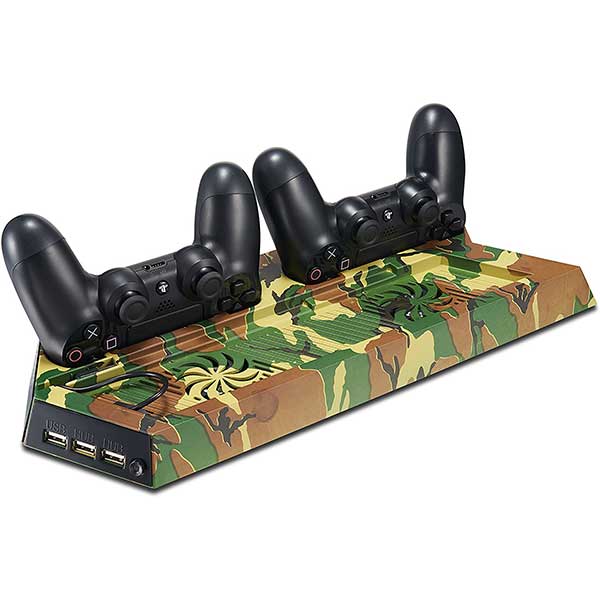 Multi Charging & Cooling Stand Βάση Camouflage - PS4 Fat Console