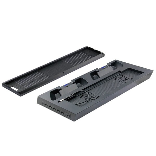Multi Charging & Cooling Stand With Led Βάση Black - PS4 Slim Console