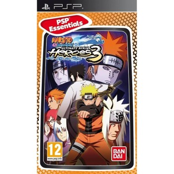 Naruto Shippuden Ultimate Ninja Heroes 3 Essentials - PSP Used Game