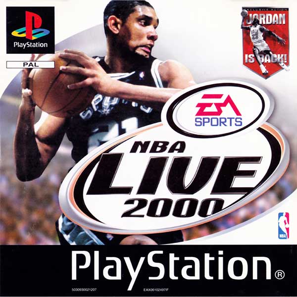 NBA Live 2000 - PSX Game