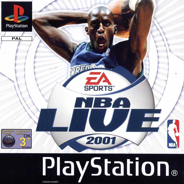 NBA Live 2001 - PSX Game