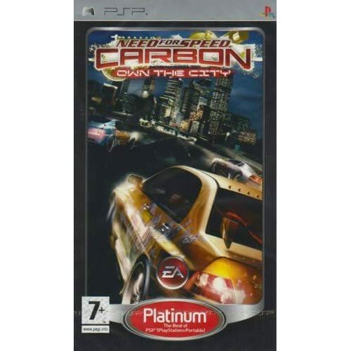 Need For Speed Carbon Own The City Platinum - PSP Used Game Need For Speed Carbon Own The City Platinum - PSP Used Game