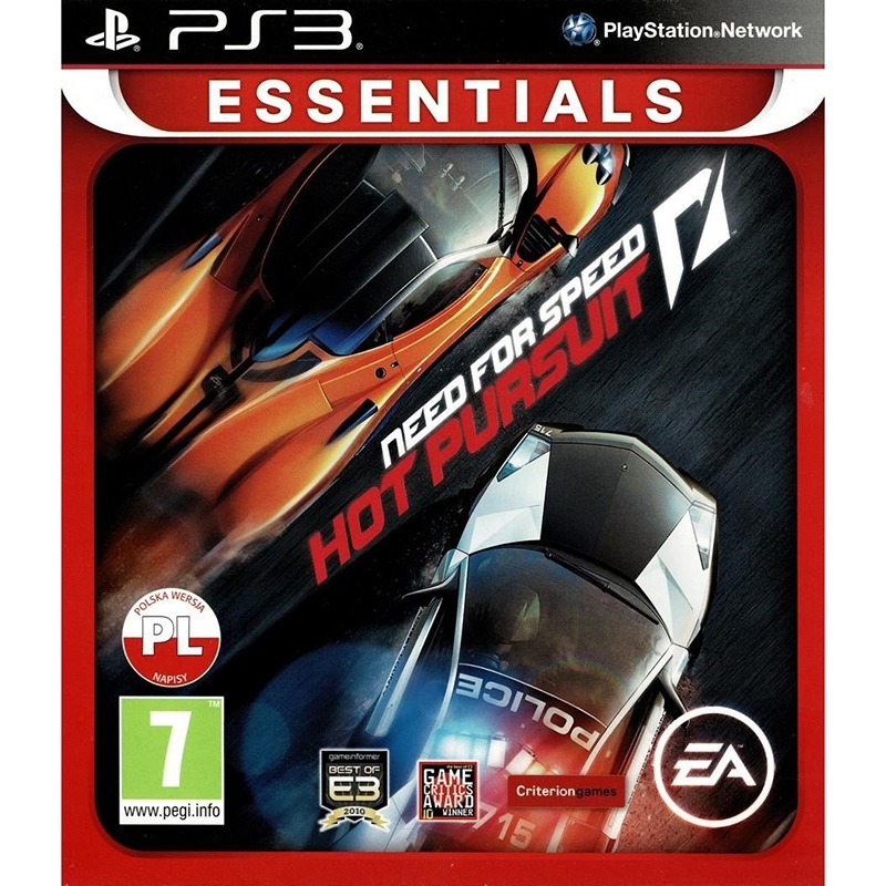 Need For Speed Hot Pursuit Essentials - PS3 Used Game