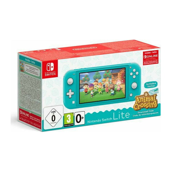 Nintendo Switch Lite 32GB Turquoise & Animal Crossing: New Horizons Nintendo Switch Lite 32GB Turquoise & Animal Crossing: New Horizons