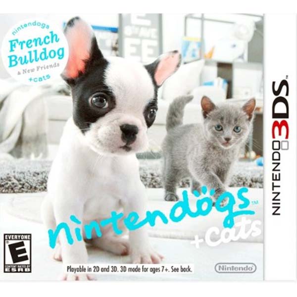 Nintendogs + Cats French Bulldog And New Friends - Nintendo 3DS Game Nintendogs + Cats French Bulldog And New Friends - Nintendo 3DS Game