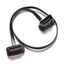 OBD2 ELM327 16pin Noodle Male To Female Elbow Extension Cable