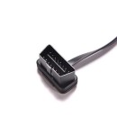 OBD2 ELM327 16pin Noodle Male To Female Elbow Extension Cable