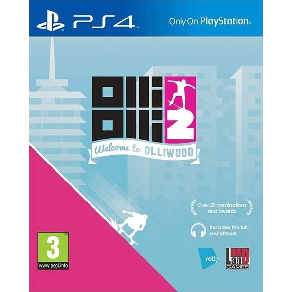 Olliolli 2 Welcome To Olliwood - PS4 Game