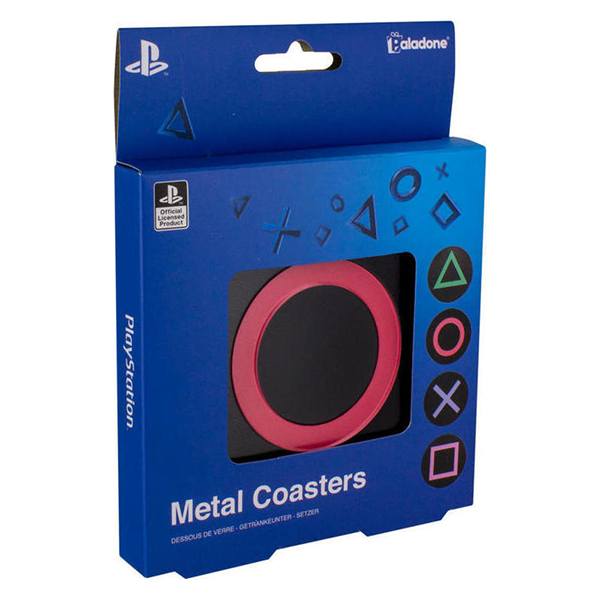 Paladone PlayStation Metal Coasters 4pcs Σουβέρ