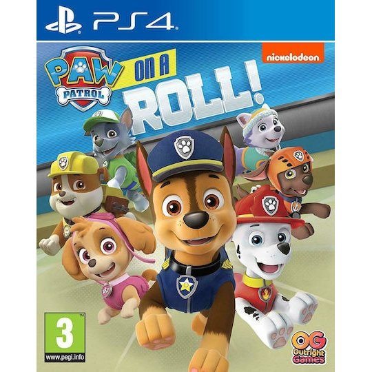 Paw Patrol On A Roll - PS4 Used Game