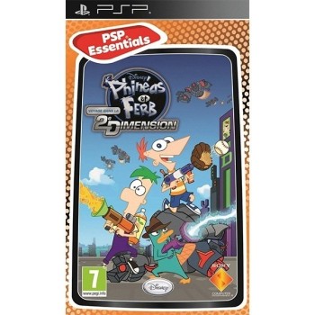 Phineas And Ferb: Across The 2nd Dimension Essentials - PSP Used Game