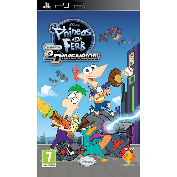 Phineas And Ferb: Across The 2nd Dimension - PSP Game