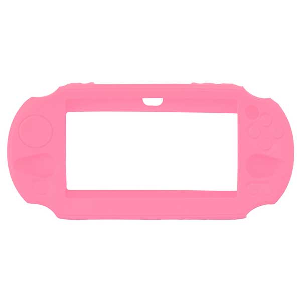 Silicone Case Skin Pink - PS Vita Slim 2000 Console