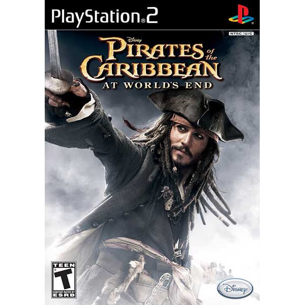 Disney Pirates Of The Caribbean At Worlds End - PS2 Used Game Disney Pirates Of The Caribbean At Worlds End - PS2 Used Game