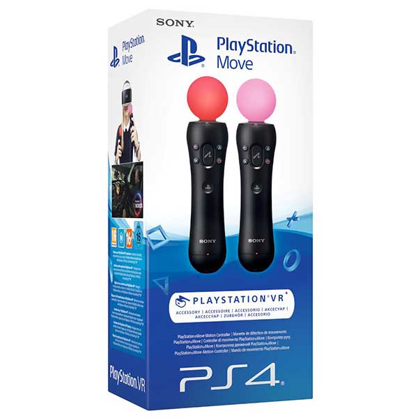 Playstation Move Twin Pack - PS4 VR Console Playstation Move Twin Pack - PS4 VR Console