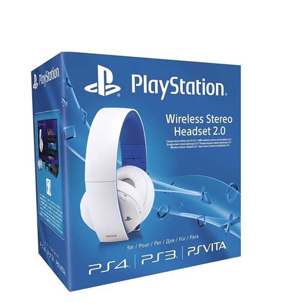 Sony Wireless Stereo Headset 2.0 Ακουστικά White - PS4 / PS3 / PS Vita