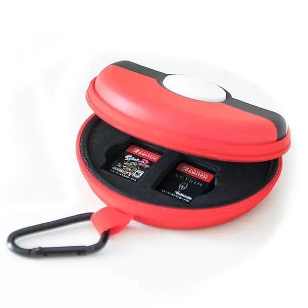 Pokeball Game Card Case Holder Cartridge- Nintendo Switch Game