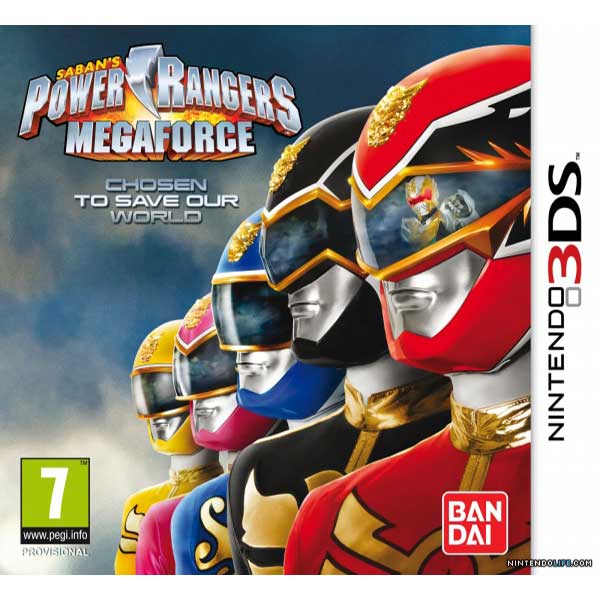 Power Rangers Megaforce + 10 Trading Cards Included - Nintendo 3DS Game Power Rangers Megaforce + 10 Trading Cards Included - Nintendo 3DS Game