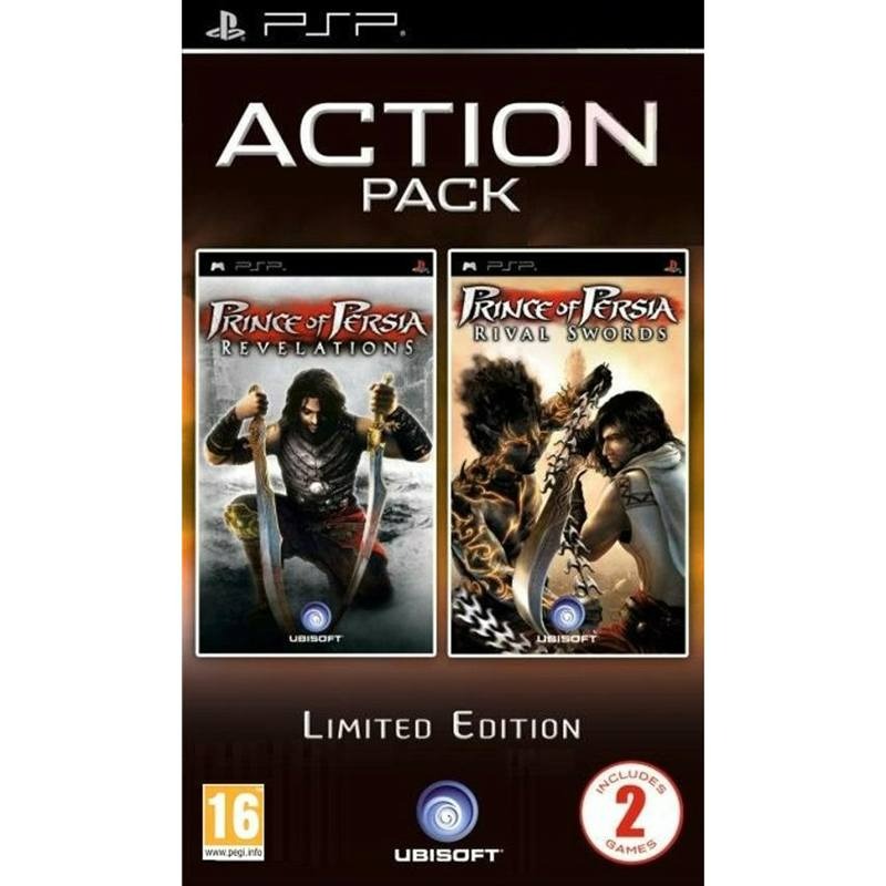 Prince of Persia Rival Swords & Prince of Persia Revelations Action Pack - PSP Used Game