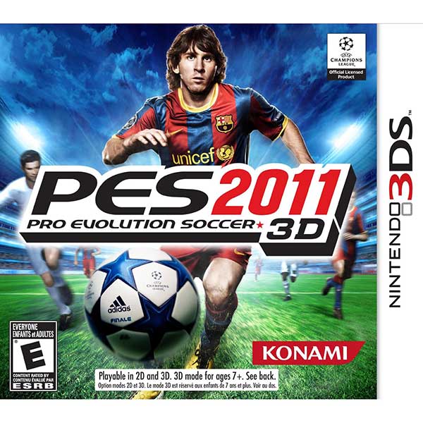 Pro Evolution Soccer 2011 - Nintendo 3DS Game
