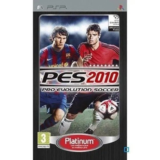 Pro Evolution Soccer 2010 Platinum - PSP Used Game