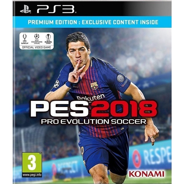 Pro Evolution Soccer 2018 - PS3 Used Game